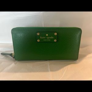 Apple Green Kate Spade Wallet